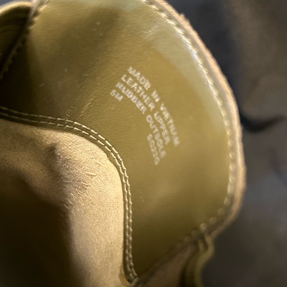 MICHAEL Michael Kors Women's Maris Bootie Suede in Beautiful Olive size 5 - Picture 7 of 7